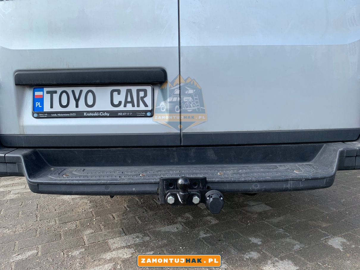 volkswagen crafter po montazu haka dlugi